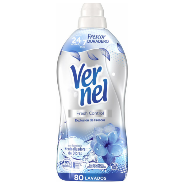 Vernel Suavizante Fresh Control 80 lavados